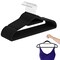 Black Velvet Hangers 17.5. Pack of 25 Thin Hangers Non Slip Velvet for Any Clothing Style. Sturdy & HeavyDuty Velvet Hanger 17.5 Inch Size. Portable Adult Velvet Clothes Hangers